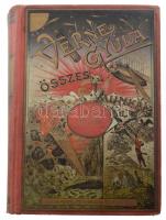 Verne Gyula: Két évi vakáció. Ford.: Huszár Imre. Bp., 1900, Franklin-Társulat, 432 p. Kiadói aranyozott, festett, illusztrált egészvászon-kötés, kissé viseltes, foltos borítóval, helyenként kissé sérült, foltos lapokkal, a címlap tetején kivágásból eredő hiánnyal, néhány kijáró lappal.