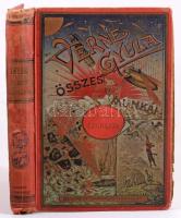 Verne Gyula: Öt hét léghajón. Utazás Afrikában. Bp., 1908, Franklin-Társulat, 384 p. Kiadói aranyozo...