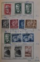 Nagy cipősdoboznyi Ausztriában futott maradék bélyegcsere füzet sok-sok bélyeggel, köztük régiek, klasszikusok, portók stb. rengeteg anyag!! Átnézendő!!