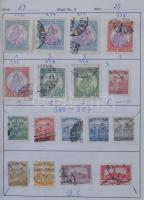 Nagy cipősdoboznyi Ausztriában futott maradék bélyegcsere füzet sok-sok bélyeggel, köztük régiek, kl...