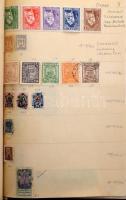 Világ gyűjtemény kezdemény az 50-es évekig gyűjtve, 4 db A4-es iratrendező mappában. Több ezer bélye...