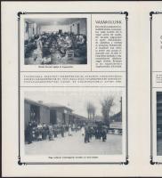 cca 1929 Budapest Székesfőváros Községi Élelmiszerárusító Üzeme, fekete-fehér képekkel illusztrált i...