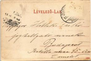 1906 Nagyszeben, Hermannstadt, Sibiu; K.u.K. Infant-Jägerkaserne / Osztrák-magyar gyalogsági és vadá...