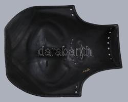 Fekete kerámia falimaszk, 24x20 cm