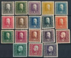 Bosznia-Hercegovina 1916 Ferenc József teljes sor (**40.000)