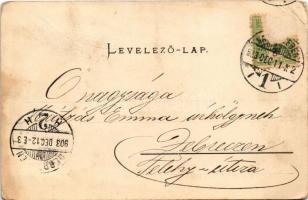 1903 Nagyszeben, Hermannstadt, Sibiu; Heltauergasse / Disznódi utca, Julius Wermescher, Carl Landman...