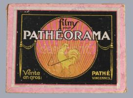 1912-1922 Pathéorama film ininflammable francia dianéző, hozzá 25 filmmel