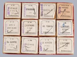 1912-1922 Pathéorama film ininflammable francia dianéző, hozzá 25 filmmel