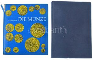 Bácskai Tamás-Huszti Ernő-Simon Péterné: A pénz. Kossuth könyvkiadó, 1974. Külső papírborító nélkül + Suhle, Arthur: Die Muenze. Lipcse, Koehler &amp; Amelang, 1970. Mindkettő erősen használt, sérült állapotban.