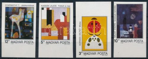 1989 Festmények (XXI.) - Modern magyar festészet ívszéli vágott sor (4.500)
