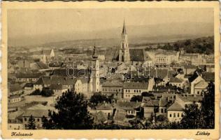 1944 Kolozsvár, Cluj; látkép / view (gyűrődések / creases)