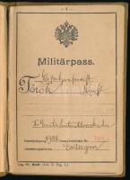1939 Tapolca, M. kir. 3. honvéd bombázó repülőezred 1. századparancsnokság 3 db eltávozási engedélye...