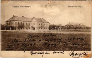 1905 Szombathely, Huszárlaktanya. Steiner Testvérek kiadása (fl)