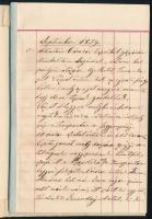 1859 Napló bécsi utamból. Egy lány utazása anyjával Budapestről Bécsbe, először az Erzsébet gőzösön,...