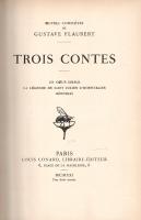 Flaubert, Gustave: 
Trois contes. Un coeur simple. La légende de Saint Julien l'Hospitalier. H...