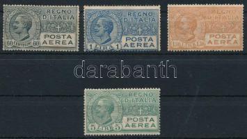 Olaszország 1926 Mi 230-233 (Mi EUR 150,-) (sárgás gumi / yellowish gum)