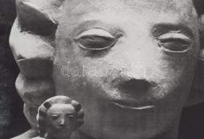 Bak Imre, Hararszty István, Csiky, Fajó, Gulyás Fekete-fehér c. kiállítása a Műcsanorkban. Plakát, g...