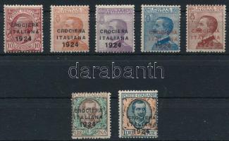 Olaszország 1924 Mi 194-200 (Mi EUR 100,-)