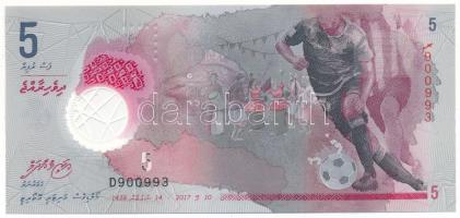 Maldív-szigetek 2017. 5R T:UNC Maldives 2017. 5 Rufiyaa C:UNC Krause P#26A