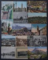 157 db RÉGI külföldi város képeslap / 157 pre-1945 foreign town postcards