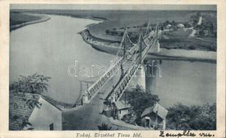 Tokaj Erzsébet Tisza-híd (Rb)