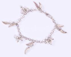 Ezüst (Ag) zsuzsu karkötő, jelzett, nettó 9g