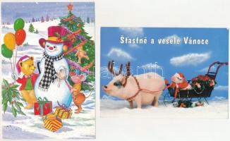 MIKULÁS - 11 db MODERN képeslap / SAINT NICHOLAS - 11 modern postcards