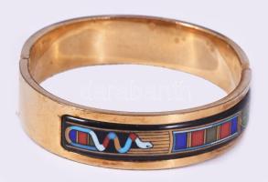 Michaela Frey Team karkötő, jelzett, kopással, 6,5x5 cm