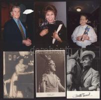 Sherill Milnes, Margaret Tynes, Jevgeny Nestrenko, Eva Plaschle, Robert Hutt színészek és énekesek eredeti és sokszorosított fotói vegyes állapotban