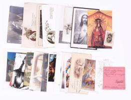 20 db régi szentkép