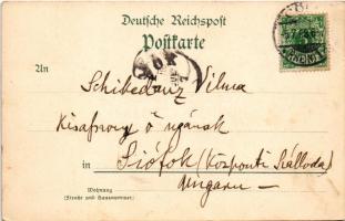 1898 Köln, Dom, Südseite, Grabmal Konrad's von Hostaden. J. G. Schmitz'sche / cathedral, g...