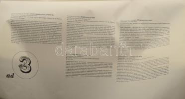 1972 Richter Gedeon falinaptár orvostörténeti érdekességekkel, facsimile oklevelekkel illusztrálva, ...