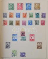 Magyar alap gyűjtemény a Turultól 1964-ig előnyomott albumban, az albumfedél letört