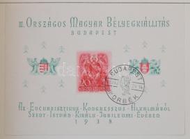 Magyar alap gyűjtemény a Turultól 1964-ig előnyomott albumban, az albumfedél letört