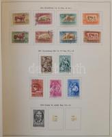 Magyar alap gyűjtemény a Turultól 1964-ig előnyomott albumban, az albumfedél letört