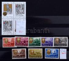 Magyar tétel, modern és régi anyag jobbakkal, sok összefüggéssel 2 db vastag fekete lapos A/4 berakó...