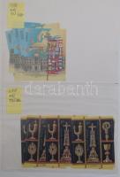 Több száz db modern magyar blokk, közte több példányok is a 70-es, 80-as évekből, gyűrűs mappában