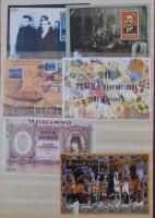 Emlékív gyűjtemény az 1971-2013 közötti időszakból közepes gyűrűs mappában, hozzá Emlékív készlet na...