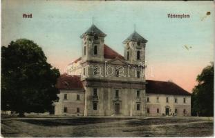1910 Arad, vártemplom. Ingusz J. és fia kiadása / castle church (fl)