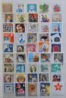 Vegyes magyar tétel sok postatisztával, benne egy kevés Turul és más régi kiadások, portók, teljes s...