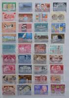 Vegyes magyar tétel sok postatisztával, benne egy kevés Turul és más régi kiadások, portók, teljes s...