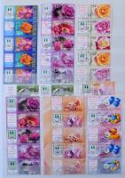 Vegyes magyar tétel sok postatisztával, benne egy kevés Turul és más régi kiadások, portók, teljes s...