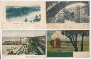 7 db RÉGI (1905) vegyes témájú képeslap / 7 pre-1905 postcards