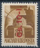 1946 Betűs Cs.10-I/80f fordított felülnyomással (40.000)