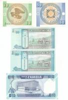 Kirgizisztán 1993. 10t + 50t + Mongólia 2007-2009. 10T (2xklf) + Zambia DN (1986-1988) 10K T:UNC-AU
...