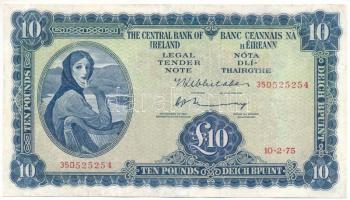 Írország 1975. 10P "35D 525254" T:F restaurált Ireland 1975. 10 Pound "35D 525254" C:F restored Krause P#66c
