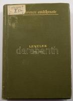 Deák Ferencz emlékezete II. köt.: Levelek 1822-1875. Dr. Váczy János előszavával. Bp. 1890, Ráth Mór, (Prochaska Károly-ny.), 8 sztl. lev.+ IV+392 p. Kiadói aranyozott, zöld egészvászon-kötésben, márványozott lapélekkel, kopott borítókkal, a borítón címkével, régi intézményi bélyegzésekkel.