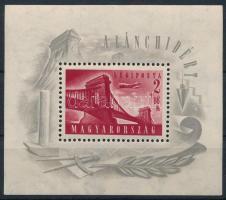 1948 Lánchíd I. blokk (40.000) (halvány saroktörés / light corner fold)