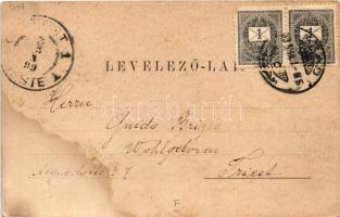 1899 Brassó, Kronstadt, Brasov; Bethlen-Grotte / Bethlen-barlang (a Czenk oldalán), vendéglő / Peste...