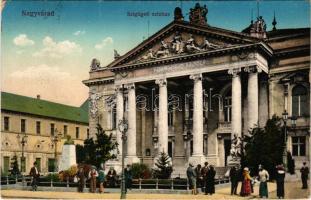1914 Nagyvárad, Oradea; Szigligeti színház. Rigler József Ede kiadása / theatre (EB)